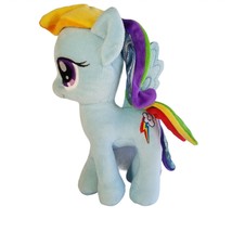 Plush My Little Pony MLP Rainbow Dash Blue Stuffed Animal Toy Hasbro MLP... - $24.94