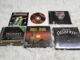 PC Lot Games Dracula Beyond Atlantis Mummy Pharaoh Frankenstein Monster Sphinx - £9.80 GBP