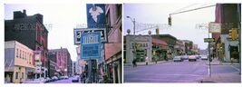 35 mm color slides lot of 2 * 1974 GREEKTOWN USA street scene Cars, Buil... - $7.50