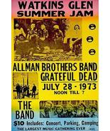 Allman Brothers - Grateful Dead - The Band - 1973 - Watkins Glen Concert... - £11.95 GBP