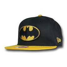 Batman Black &amp; Yellow 9Fifty Snapback Hat Black - £36.26 GBP