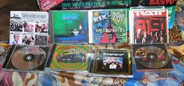 Lot of 8 Music Cd Pop And classic Rock AcDc Ratt Meat Loaf, Starship Miami vice - £14.94 GBP