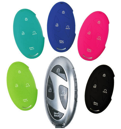 Keyless Entry Key Fob Rubber Cover for Hyundai Elantra Ioniq Kona Santa Fe - $8.99
