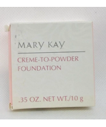 Mary Kay CREME TO POWDER Foundation    BEIGE 4.0    #3107      New OLD S... - £10.19 GBP
