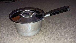 Vintage Large Enterprise Quality Cookware  Aluminum 10 Gauge Pot With Lid - $54.20 CAD