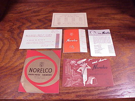 1950&#39;s Norelco Electric Shaver SC7759 Instruction Manual and Paperwork, SC 7759 - £4.75 GBP