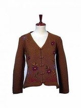 Embroidered Jacket, Blazer made of Alpaca wool - $214.00