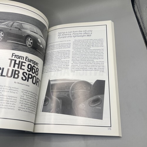 "UP-FIXIN DER PORSCHE VOL. V "TECH DATA FROM "PORSCHE PANORAMA" 1993-1995 Item image 12