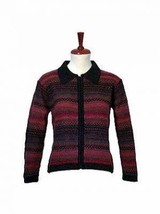 Cardigan,Jacket knitted of pure Alpaca wool,outerwear - $185.00