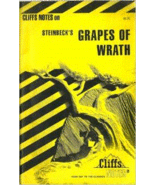 Cliffs Notes on Steinbeck&#39;s GRAPES OF WRATH (used paperback) - $185.95 MXN