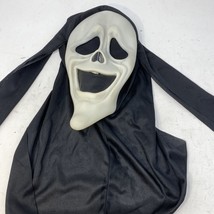 Ghost Face Halloween Spoof Mask Scary Movie &quot;Smiley&quot; Scream Easter Unlimited - £19.56 GBP