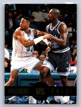 1993-94 SkyBox Premium #SS3 Alonzo Mourning / Shaquille O&#39;Neal Showdown Series - £1.58 GBP