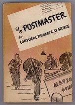 1944 C/O Postmaster, St. George, Australian WWII Army Humor w/Book Club Insert - £25.87 GBP