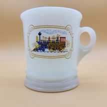 Vintage Avon Milk Glass Shaving Mug Cup Iron Horse Railroad Train Locomo... - $189.31 MXN