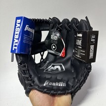 Franklin 11&quot; Baseball Fielding Glove Black Right Handed Sport New With Tags - $35.99