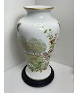 Beautiful Vintage Franklin Porcelain The Autumn Glen Vase Barrett Japan ... - £32.71 GBP