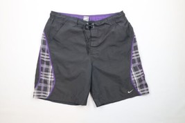 Vintage Nike Sportswear Mens Large Faded Travis Scott Mini Swoosh Lined Shorts - £35.57 GBP