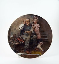 &quot;The Cobbler&quot; Norman Rockwell Plate Limited Edition Initialed Numbered Vintage - £7.96 GBP