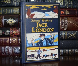 NEW Selected Works of Jack London Call Wild Leather Bound Hardcover Gilt Edge - £27.51 GBP