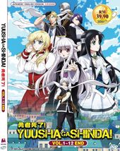 Dvd Anime English Dubbed Yuusha Ga Shinda! (Volume 1-12 End) All Region - £56.67 GBP