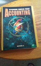 000 Warren Reeve Fess Accounting Edition 21 Thomson South Western Textbook - £27.51 GBP