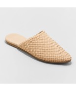 Universal Thread Women&#39;s Elora Mule Flats Size 7.5 Light Beige New In Box - $26.99