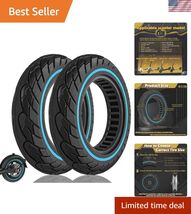 10x2.125 Solid Tire, Replacement for 10x2/54-152, 50/75-6.1, 10x2, 8.5x2... - $132.05