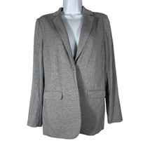 Philosophy Womens Mist Grey Blazer Size Small One Button Closure Single Vent - £20.14 GBP