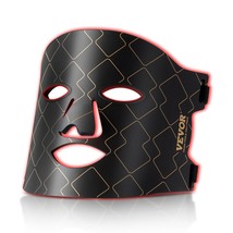 VEVOR Red Light Therapy for Face LED Face Mask Light Therapy with 3 Wave... - $103.94