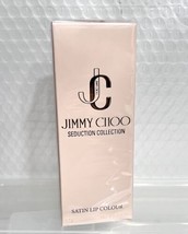 Jimmy Choo Seduction Collection Satin Lip Colour Lipstick 001 Red Carpet Nib - £42.07 GBP