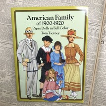 Paper Dolls Uncut American Family Of The 1900-1920 Tom Tierney Dover 1991 - £10.38 GBP