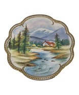 Vintage Ucagco Ceramic Plate 7 1/2 inch Diamenter. Japanese China Textured - $498.45 MXN