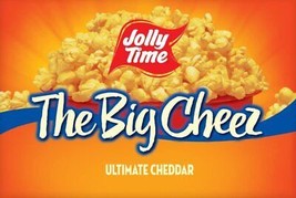 36 BAGS TOTAL | Jolly Time Gourmet Cheddar Cheese Non-GMO Microwave Popcorn (The - £49.56 GBP