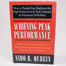 SIGNED Achieving Peak Performance A Step By Step System To Grow Hardback Book DJ - £14.70 GBP