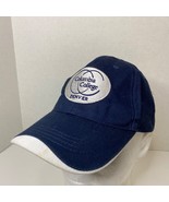 Columbia College Denver Hat Adjustable Cap Blue White Colorado - £8.89 GBP