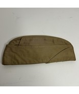WWII US Army Khaki Garrison Cap Size 7 Gerber 1942 1943 - €15,97 EUR