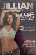 Jillian Michaels:Killer Abs(DVD,2012)RARE VINTAGE COLLECTIBLE-SHIPS N 24... - $10.00
