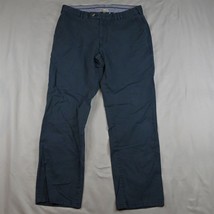 Peter Millar 34 x 29 Blue MC0B48 Soft Touch Twill Straight Chino Pants - $34.29