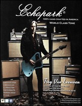 Troy Van Leeuwen Signature Blue Echopark Guitar &amp; Amp ad Queens of the Stone Age - £3.39 GBP