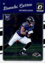 2016 Donruss Optic Rookies #123 Kamalei Correa NM-MT RC Rookie Ravens ID:15675 - $1.73