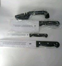 Ronco Showtime Six Star Knife Chef, Cleaver, &amp; Utility + Sharpener #5 #1... - $23.98