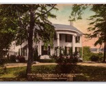 George McConnell Residence Urbana OH UNP Hand Colored Albertype Postcard... - £5.41 GBP
