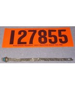 Wisconsin Deer Hunting 1968 Back Tag with Matching Leg Tag Unused  - $15.95