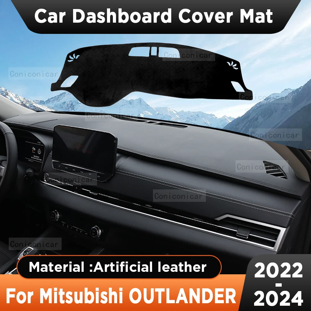 Car Dashboard Sun Shade Cover Instrument Desk Artificial Leather Pad Mat... - £45.65 GBP