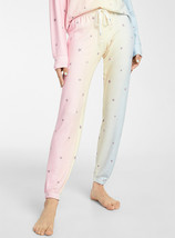 P.J. Salvage Peachy Party Tie Dye Loungewear Pant Star Print ( L )  - $106.89