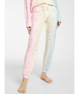 P.J. Salvage Peachy Party Tie Dye Loungewear Pant Star Print ( L )  - $1,959.72 MXN