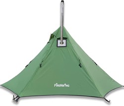 FireHiking Ultralight Hot Tent with Stove Jack Teepee Tent for 1 Person - £149.48 GBP