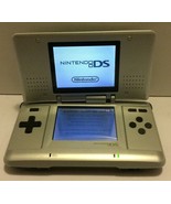 Original Nintendo DS Silver Handheld Video Game Console works with Broke... - £56.40 GBP