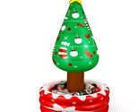 Inflatable Christmas Tree Coolers Drink Beverage Inflatable Cooler Chris... - $45.99