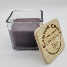 NEW Canyon Creek Candle Company 9oz Cube jar CAMPFIRE scented Handmade - £15.77 GBP